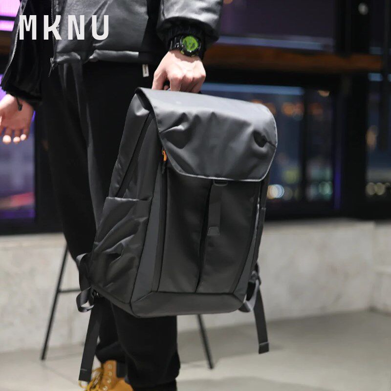 男士商务防水机能通勤双肩包大容量多功能16寸电脑运动休闲背包男