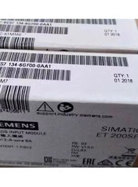 6ES71346GF000AA1西门s子ET 200SP模拟输入模块6ES7134-6GF00-0AA
