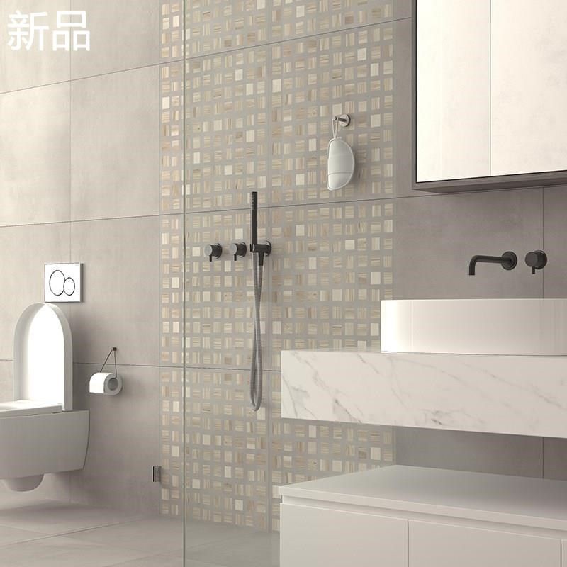 日式侘寂风素色仿微水泥瓷砖别客厅卫生间墅灰色地砖墙砖花砖12新,家装主材,微水泥瓷砖,淘宝优惠券,粉丝福利购,淘宝优惠卷