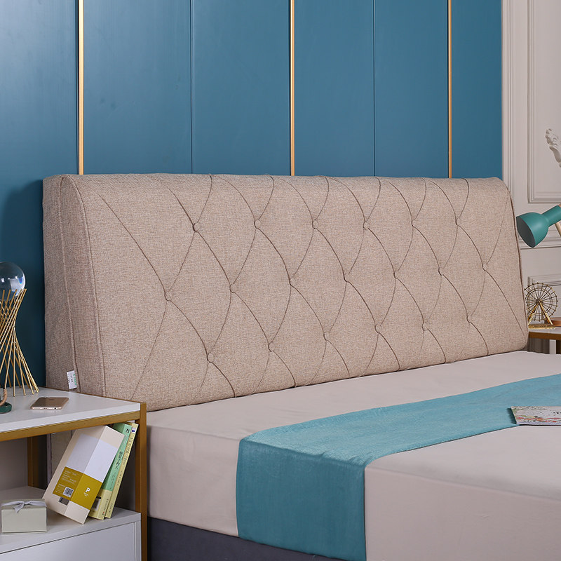 床头靠垫大靠背床头板q软包榻榻米贴墙自粘布艺可拆洗双人床靠背