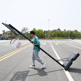 成人篮球框投篮架儿童户外投篮框架室外篮球架标准移动篮筐可升降