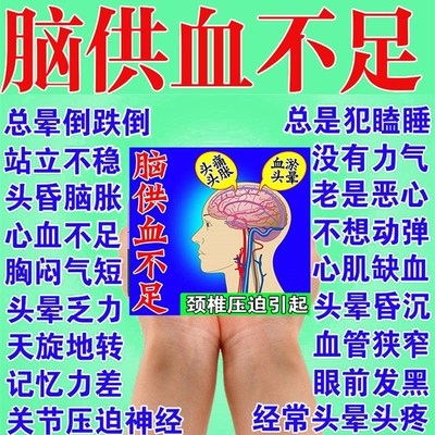 【不再头晕】头晕膏眩晕药醒脑安神耳朵嗡嗡响耳石症专用头晕膏YY