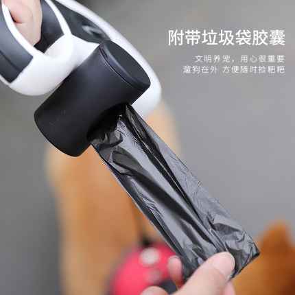 狗狗自动伸缩牵引绳项圈泰迪金毛狗炼子大型中型小型犬专用遛狗绳