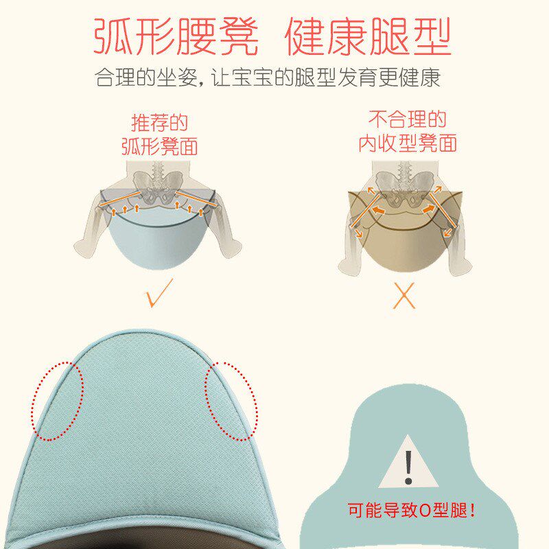 腰凳单凳婴儿背带前抱式抱小孩抱袋抱娃轻便四季护腰款登宝宝坐凳