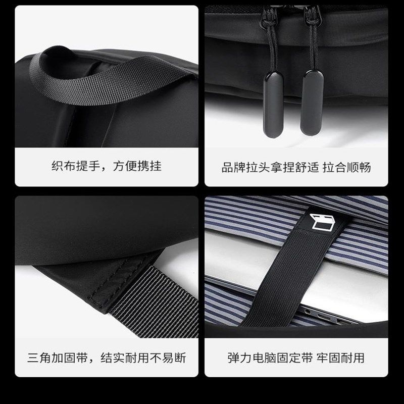 男款轻便双肩包商务背包大容量电脑包旅行出行背包