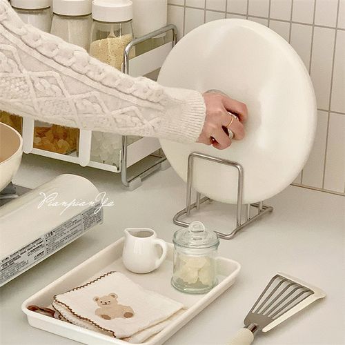 简单却好用!家用304不锈钢砧板架厨房置物架案板菜板收纳架