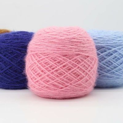 手工手织围巾毛线绒毛手编中粗毛线团编织帽子外套马海毛材料包