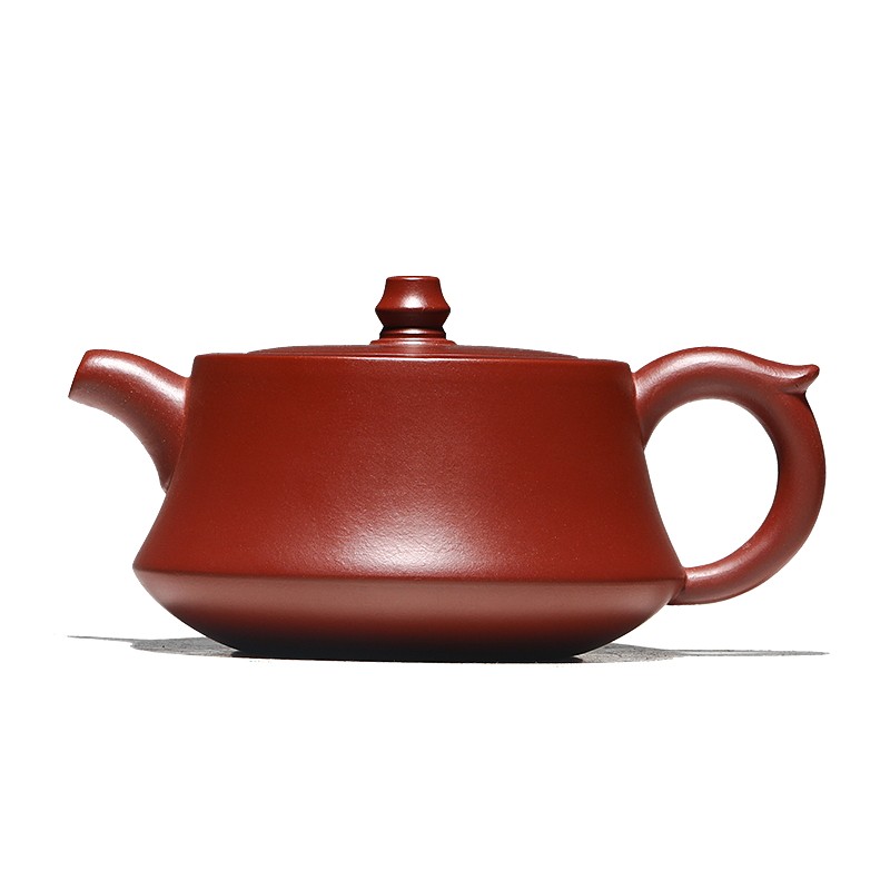 现货宜兴正宗g紫砂壶纯全手工名家大红袍柱础泡茶壶套装家用功夫