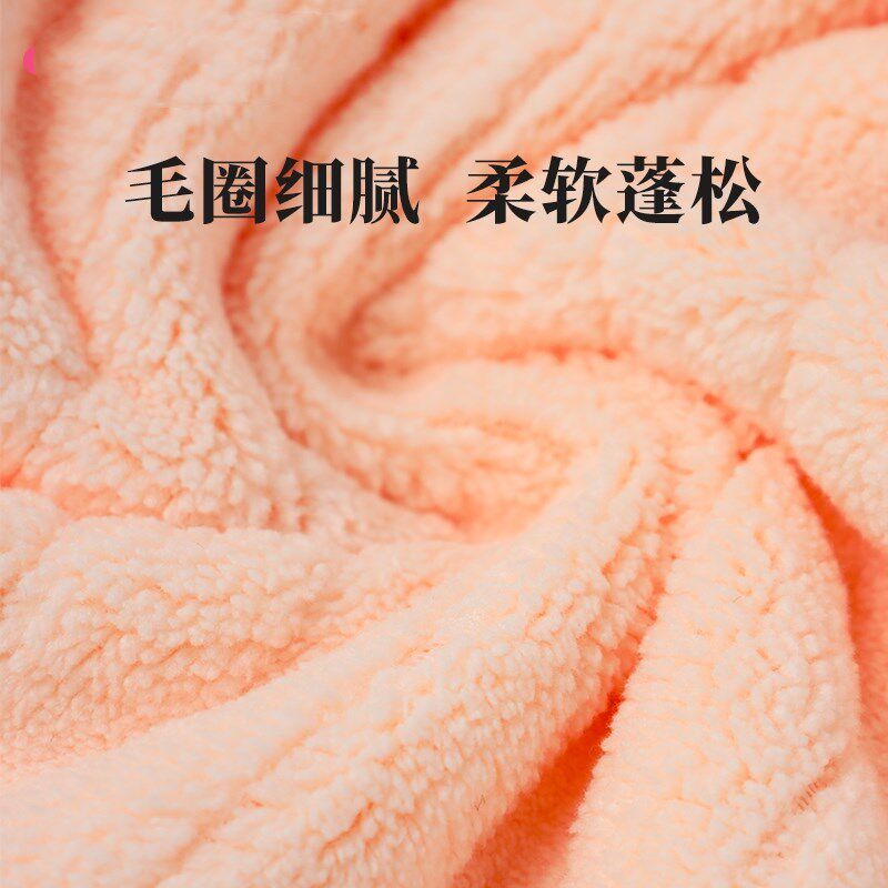2023年干发帽女超o强吸水速干擦头发的毛巾包头巾洗头神器松紧加