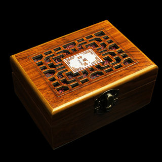 木质文玩手把玩件核桃寿山石印章珠宝手串手镯收纳密封带扣礼盒子
