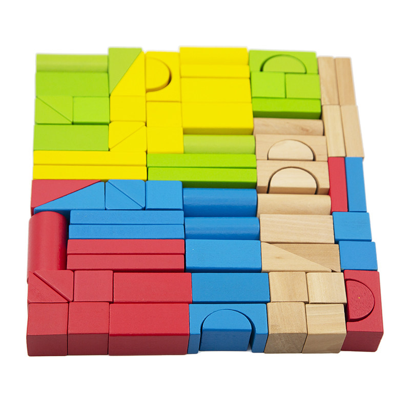 儿童大颗粒实木积木玩具2岁3岁男女宝宝木质礼物木制益智几何认知,玩具/童车/益智/积木/模型,木质积木,淘宝优惠券,粉丝福利购,淘宝优惠卷