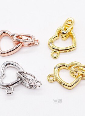 925 Sterling Silver Pearl Necklace CLASP BRACELET clasp DIY