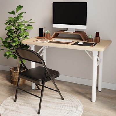 可折叠桌子卧室家用简易学习书桌小型写字台长条电脑台式桌小户型