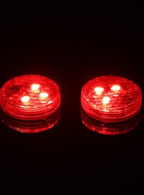 *TiOODRE Vingtank 1 Pair Wireless Car Door Warning Light Red
