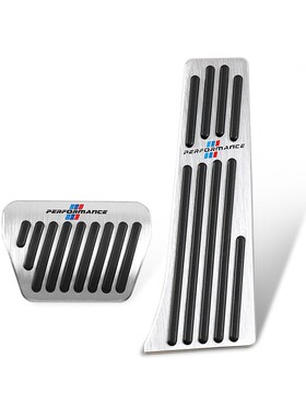 Car Pedals Cover Gas Fuel Brake Pad Plate Cover for BMW Seri