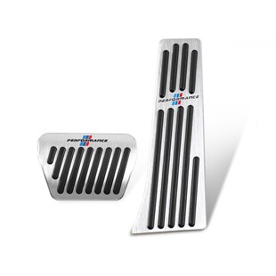 Car Pedals Cover Gas Fuel Brake Pad Plate Cover for BMW Seri