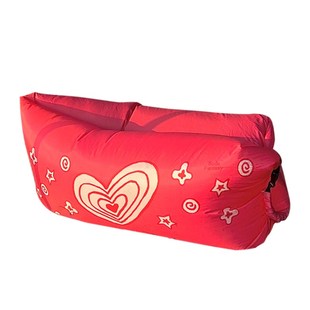 汽水幻想户外野餐露营懒人充气沙发D空气牀音乐节可携式单人气垫