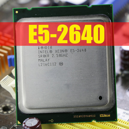 网红Intel Xeon Processor E5-2640 Six Core 15M Cache/2.5/GHz/