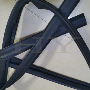 适配众泰2008 Z300车窗玻璃密封条玻璃泥槽升降玻璃导轨滑槽 5008