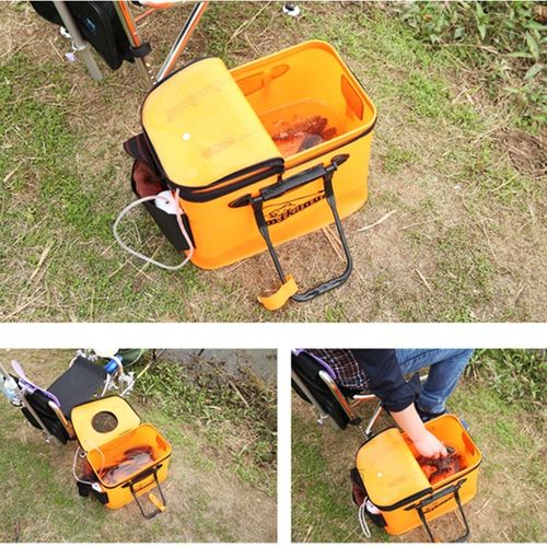 Thicken Fishing Bag Folding EVA Fishing Bucket Portable Live