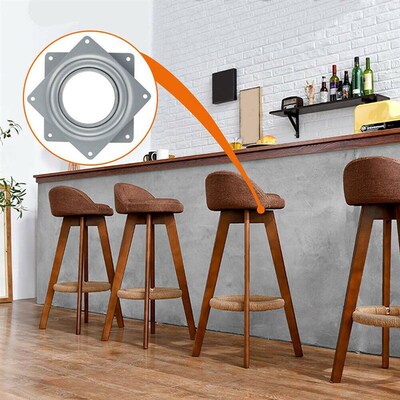 *4 Inch Heavy Duty Metal Bearing Rotating Swivel Plate Repla