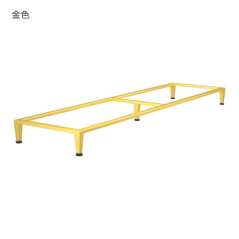 铁艺桌腿支架沙发电视落地柜金属脚大理石岩板底座茶几支撑腿定做