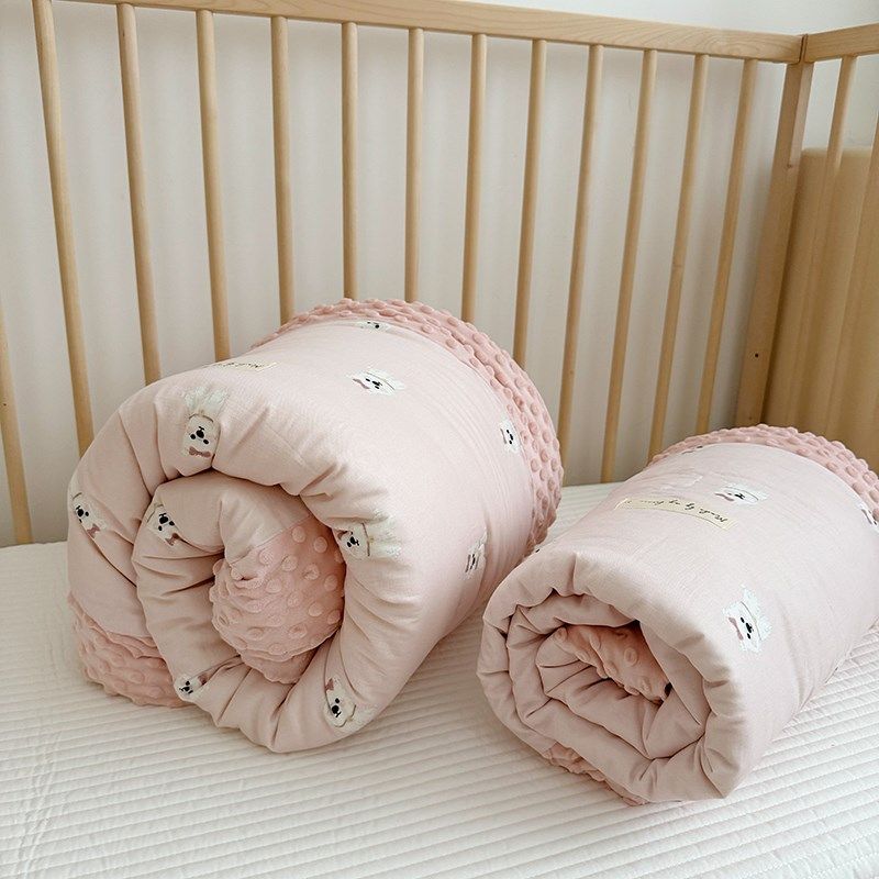 儿童全棉双层纱豆豆被可机洗A类纱布婴儿豆豆毯子秋冬宝宝大豆被,床上用品,化纤被,淘宝优惠券,粉丝福利购,淘宝优惠卷