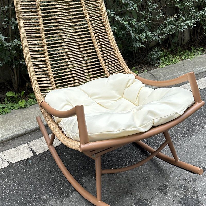 阳台网红摇椅大人躺椅家用休闲椅子中式懒人摇摇椅户外藤椅,住宅家具,阳台椅,淘宝优惠券,粉丝福利购,淘宝优惠卷
