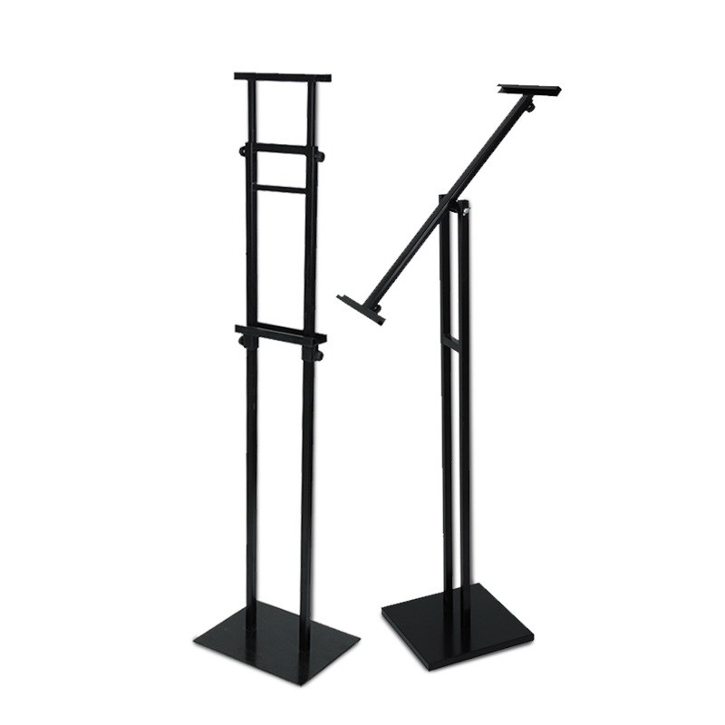 kt板展示架斜面pop海报架立式落地手提指R示牌广告架宣传展架