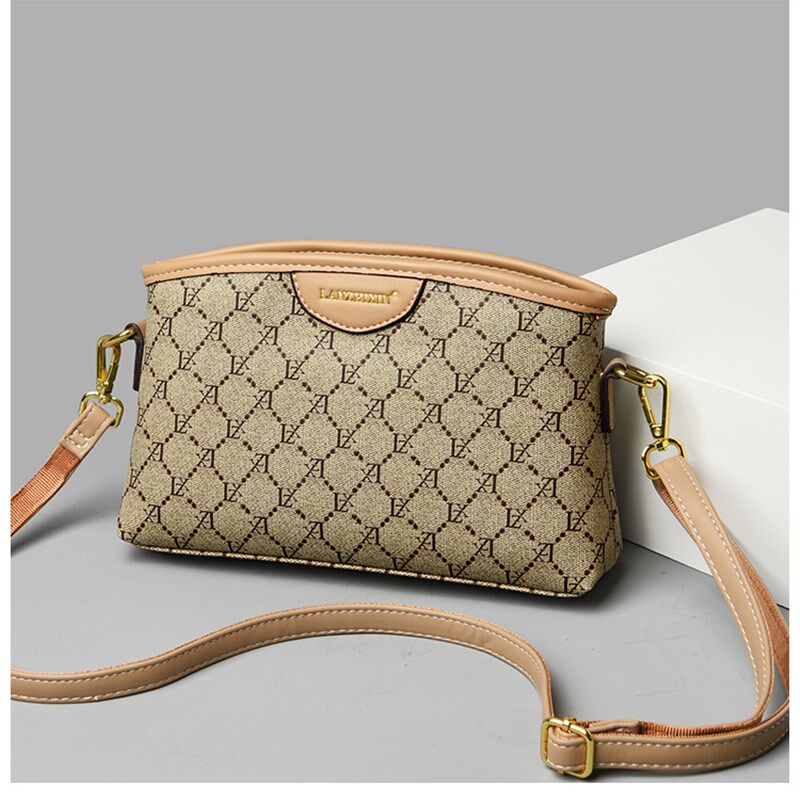 包包女款2024新款百搭大容量中年女包妈妈单肩斜挎包高级感通勤包