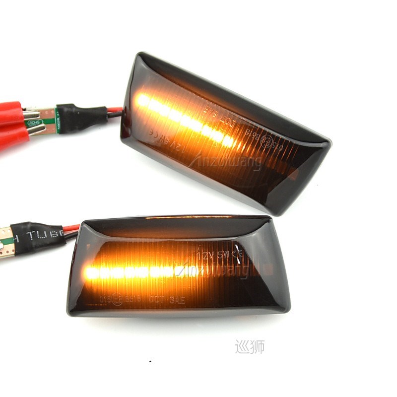 Dynamic Turn Signal LED Side Marker Mirror Light Flashing In