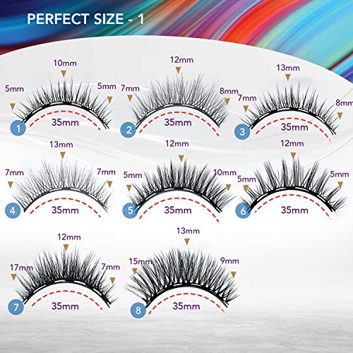 Magnetic Eyelashes with Eyeliner Kit Different Styles R