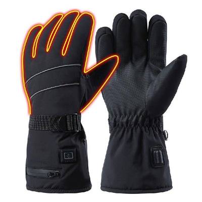 厂家2600 Mah hHeated Motorcycle Gloves Heating Motocross Glo