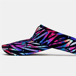 冠戒时尚遮阳帽印花速干休闲透气空顶帽运动跑步户外夏季太阳帽