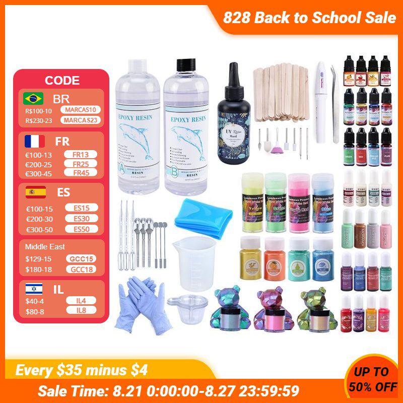 에폭시 수지 공급 수지 안료 키트 액체 착색제 염료 P