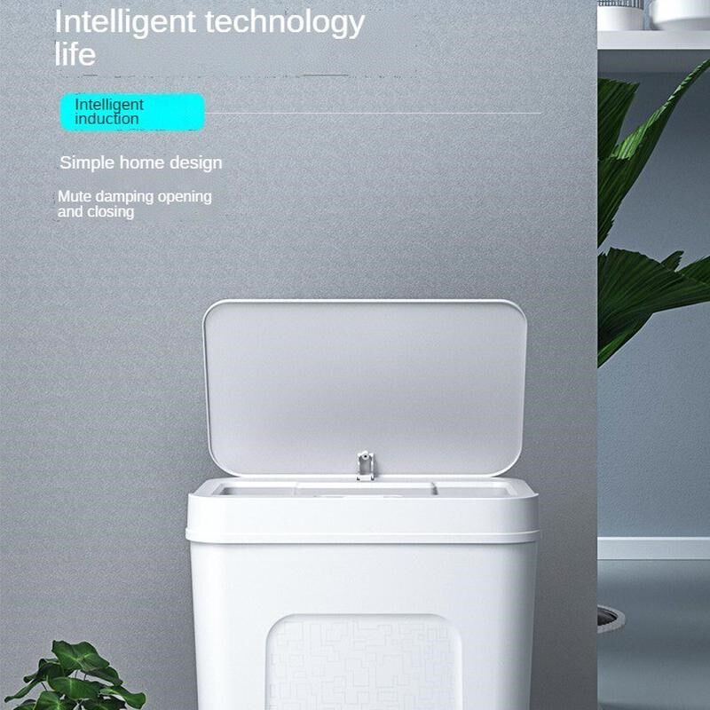 18L大容量自动红外感应智能垃圾桶充电电池版智能垃圾桶客厅厨房