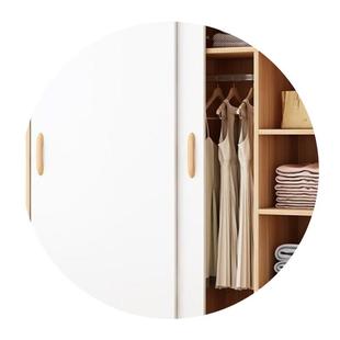 一米二大衣柜子80cm1米2宽移门衣柜卧室木质推拉门衣柜100cm宽120