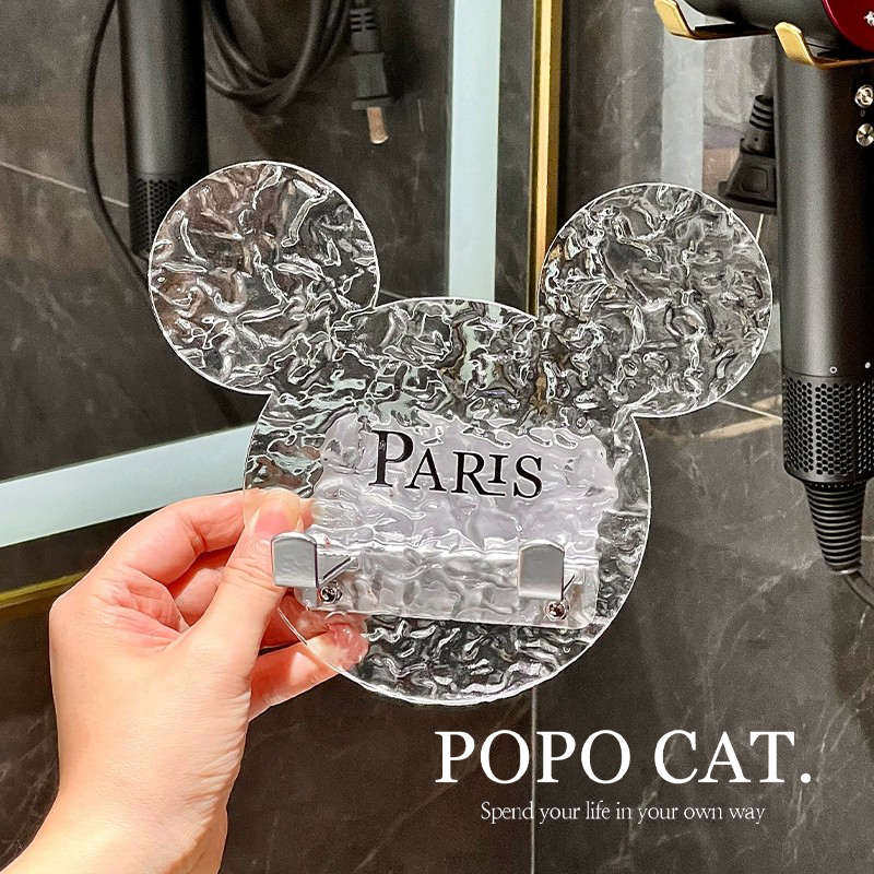 挂架卫生间亚克力免打孔式家用吹风机简约墙上收支架电吹风壁挂,家庭/个人清洁工具,吹风机置物架,淘宝优惠券,粉丝福利购,淘宝优惠卷