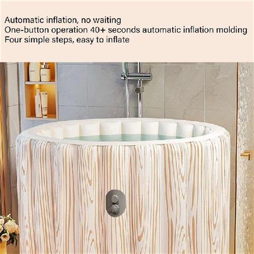 推荐Blow Up Bathtub Adult Self-inflating Inflatable Adult-封面