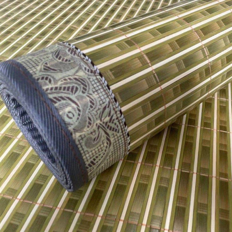 新款凉席竹席单人0.9米学生宿舍双人床双面水磨可折叠夏天凉碳化,床上用品,竹席,淘宝优惠券,粉丝福利购,淘宝优惠卷