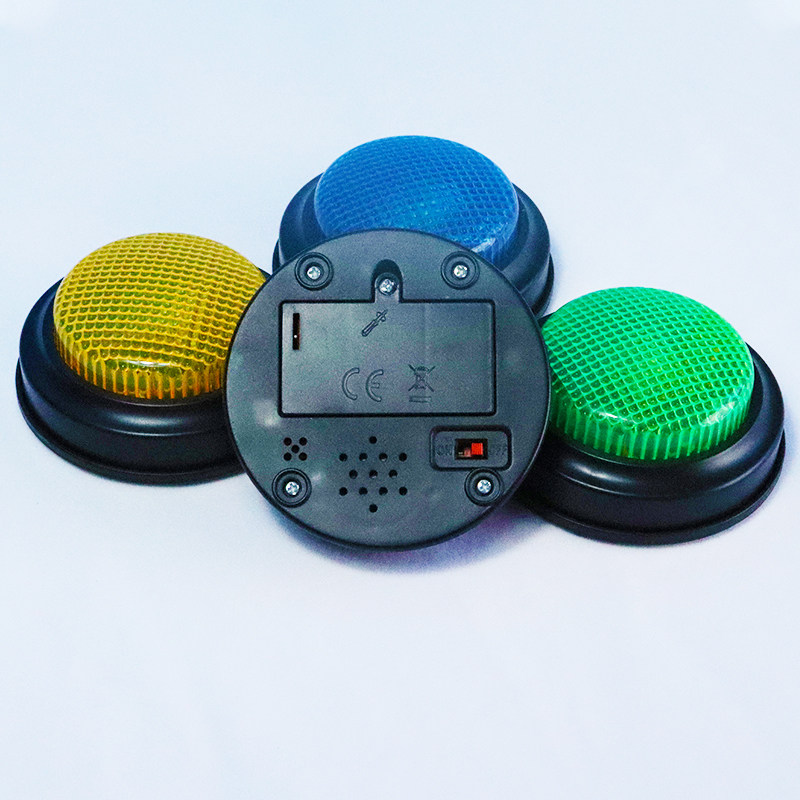 抢答器知识竞赛亮灯无线儿童教具按钮课堂家用比赛道具答题器神器