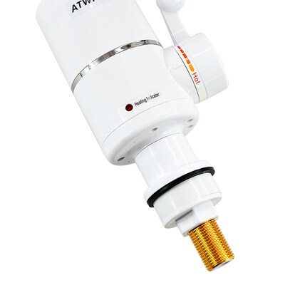 ATWFS Tankless Instant Water Heater Shower Head Bathroom Fa