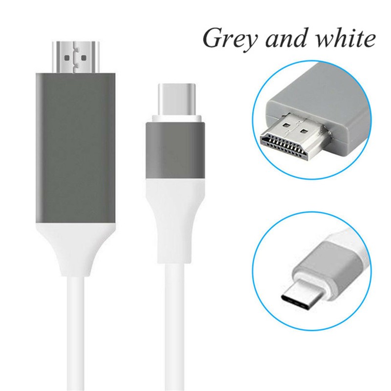 直销Larryjoe 2mj USB C 3.1 to HDMI 4K Adapter Cables Type C