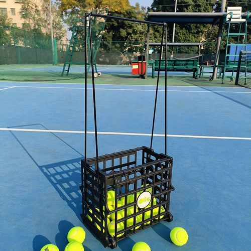 网球捡球篮 带轮的网球框~捡球器网球捡球器神框捡球筐拾球器