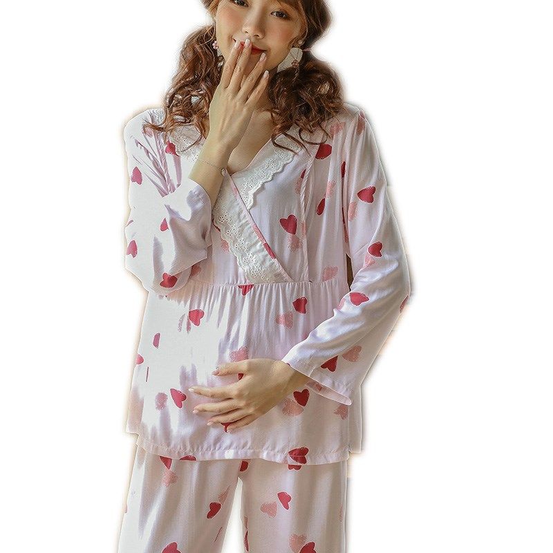 夏秋季棉绸薄款孕妇睡衣产后哺乳套装长袖长裤透S气大码宽松月子,孕妇装/孕产妇用品/营养,哺乳衣/月子服,淘宝优惠券,粉丝福利购,淘宝优惠卷