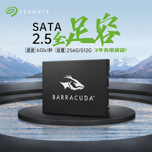 T机SSD硬盘256G Seagate希捷2.5寸SATA3.0固态硬盘512G笔记本台式