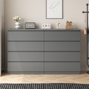 现代简约五斗柜卧室置物八斗柜客厅抽屉储物柜意式床尾收纳边柜橱