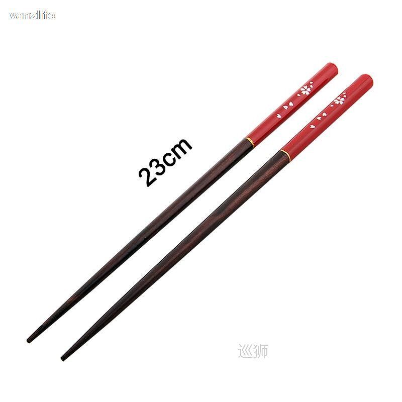 4pairs/ Chinese chopsticks Cherry wooden chopsticks pointed