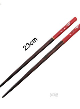 4pairs/ Chinese chopsticks Cherry wooden chopsticks pointed
