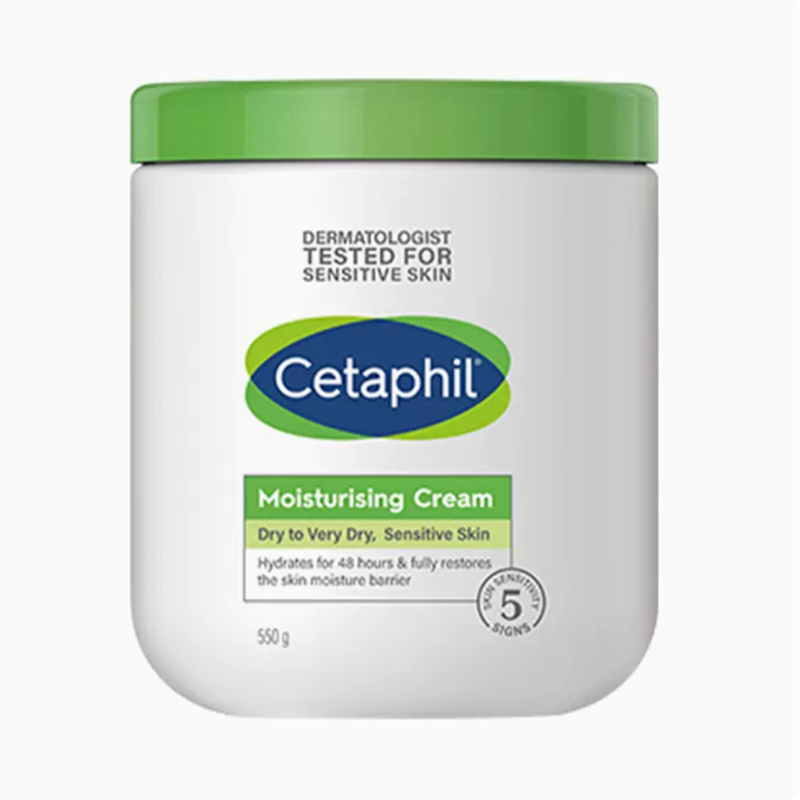 【自营】Cetaphil/丝塔v芙大白罐舒润保湿霜550g温和长效保湿润滋